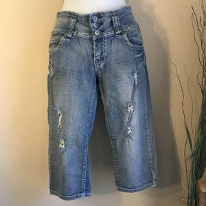 Bongo distressed crop jeans Vintage stretch 11